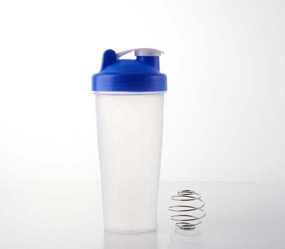 定制款单层塑料摇摇杯 塑料运动瓶蛋白粉摇摇杯奶昔杯广告定制杯